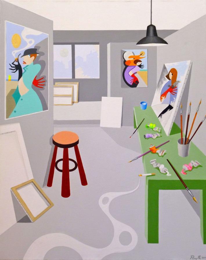 LA STANZA DEL PITTORE