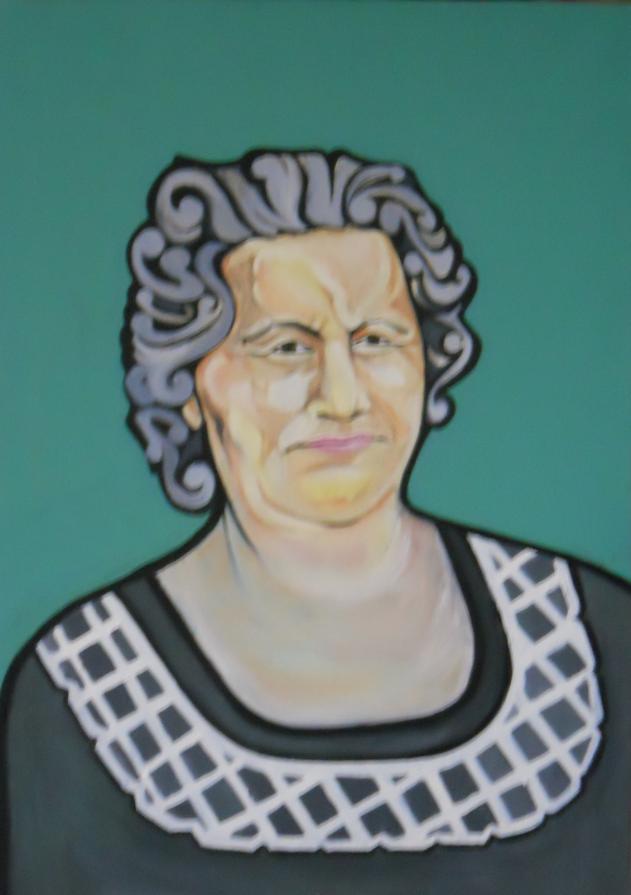 Ritratto di Antonietta Meriggi (mia nonna)