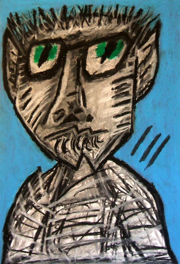 Pietro tetro (Autoritratto)