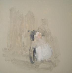 Woman in a Wheel Chair with Blanket