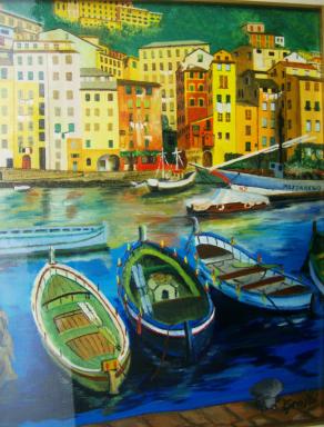 LG 0056 - Il porticciolo di Camogli - Liguria