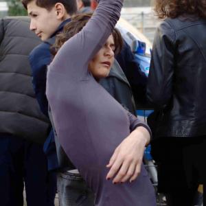 massa e potere-scatto di Francesco Gnot -performance Clara Burgio