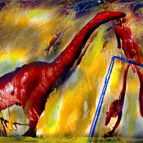 sotto il portico del grano a Parma sacrifici in atto.