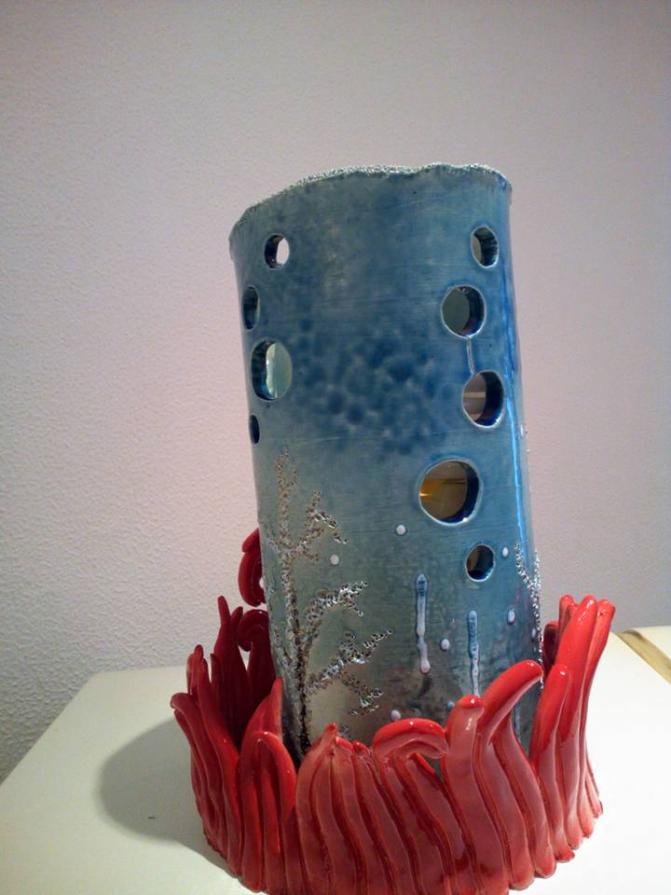 Lampada fondale marino.