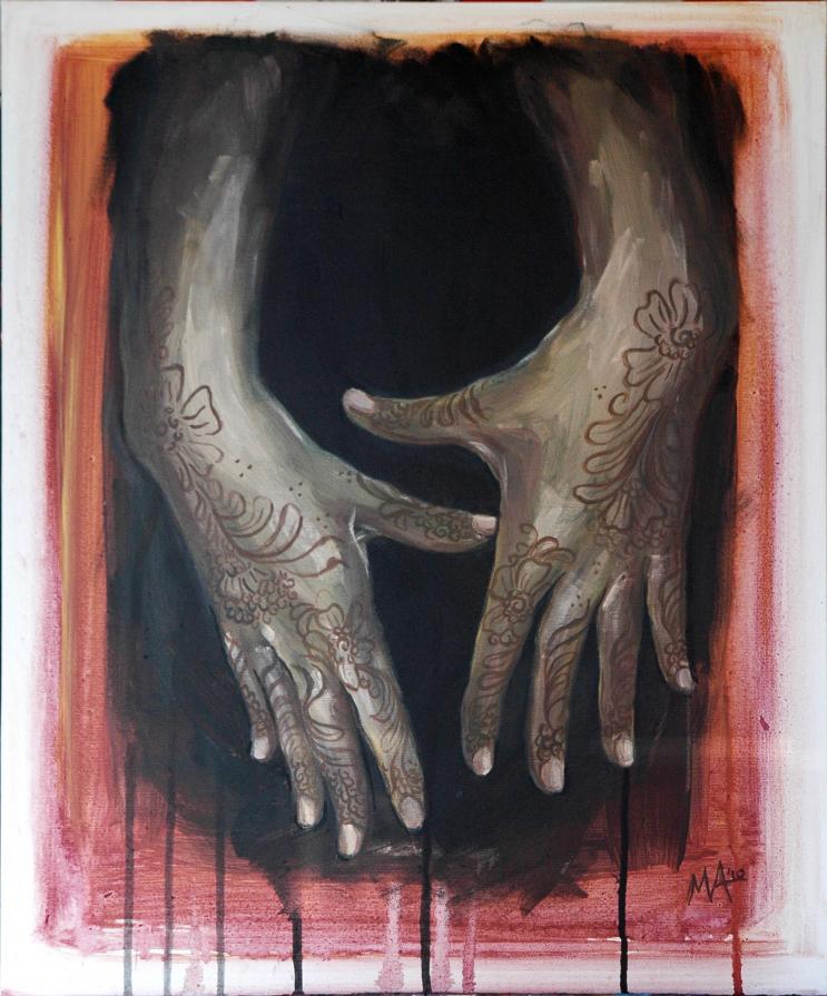 Mehndi-hands