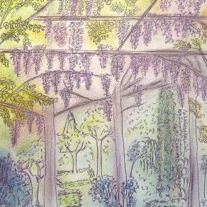 MON CARNET DE CROQUIS...LES JARDINS