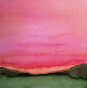 In the Delicate Pink of Mountains There is a Memory - SOLD