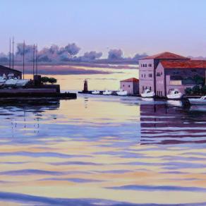 Castiglione della Pescaia ( il porto al tramonto)