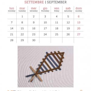 Presentation of desk calendar 2015 of Piero Lerda