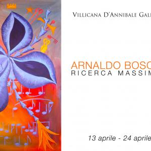 ARNALDO BOSCHERINI "RICERCA MASSIMALISTA" ARNALDO BOSCHERINI "RICERCA MASSIMALISTA"