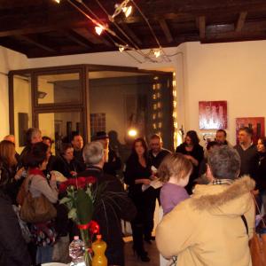 MA QUANTA GENTE C'ERA A QUEST'EVENTO! Regal-Arte 12 artisti in mostra a Mantova.