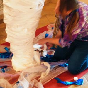 la performance di  Rosa Didonna“Viaggio di una Geisha e la ritrovata Sibilla”