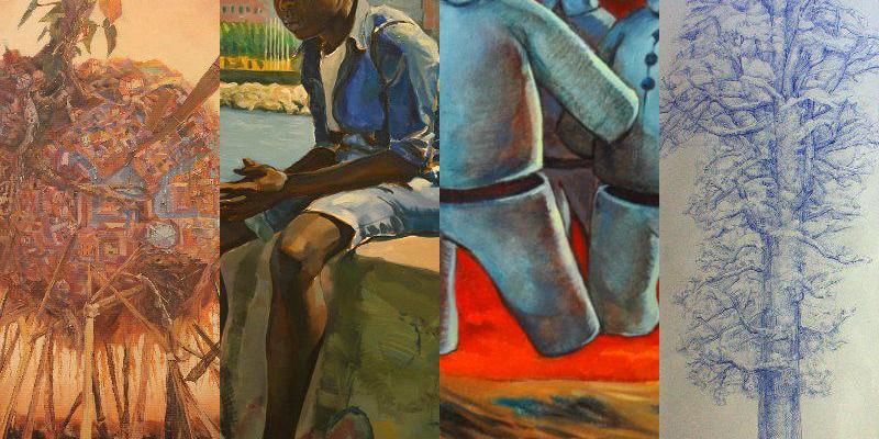 Without flags, 4 artists from CHINA