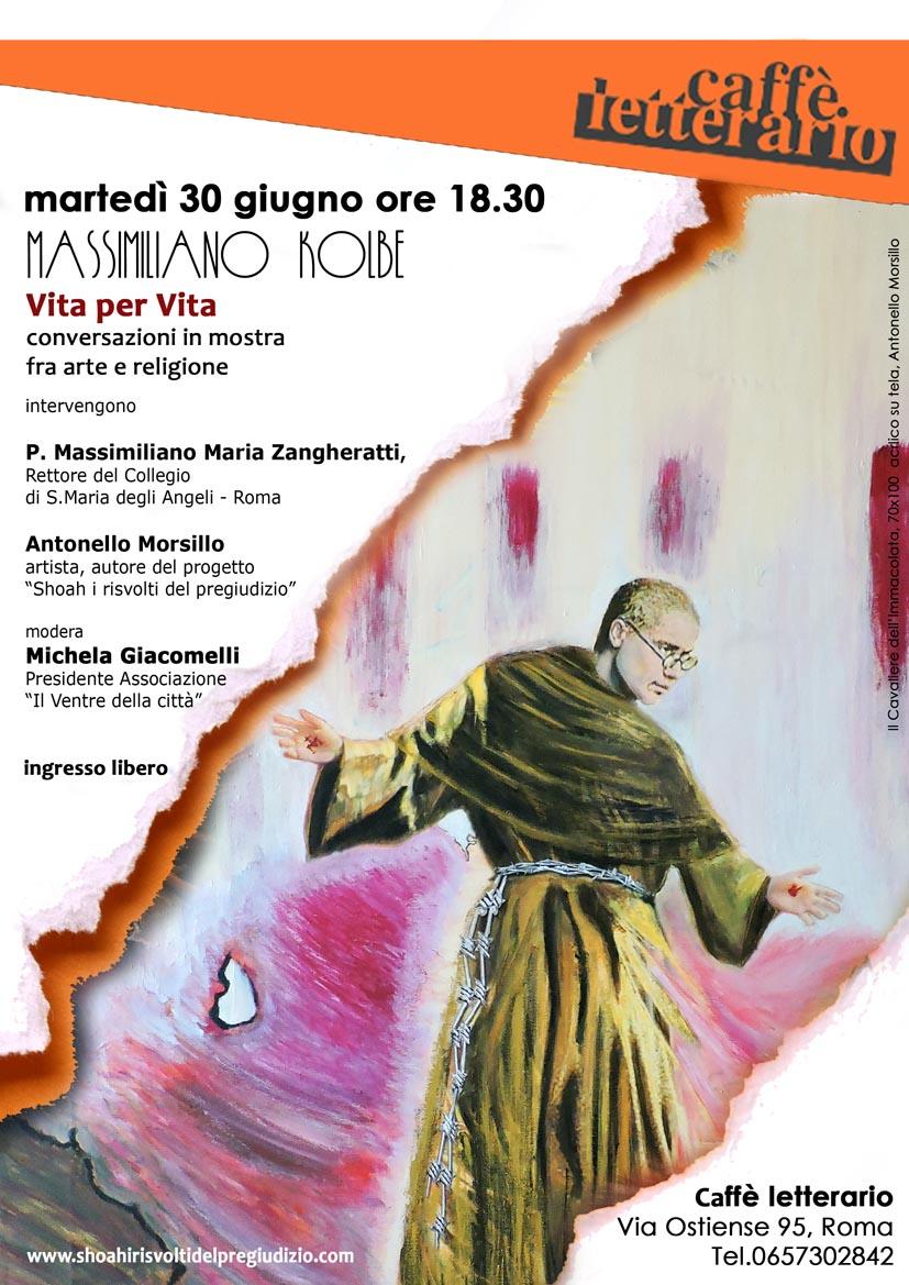 Massimiliano Kolbe Vita per Vita conversazioni in mostra fra arte e religione