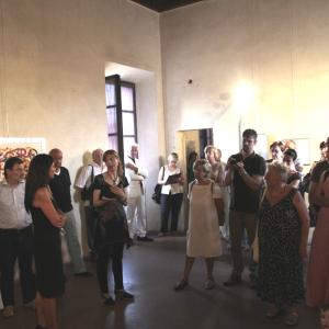 LE FOTO DELL'INAUGURAZIONE di ABSTRACTA A SABBIONETA (MN)