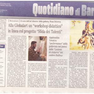 Alla Globalart trasformata in una Factory Alla Globalart trasformata in una Factory