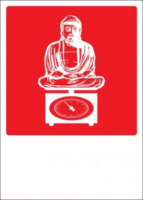 Attenzione! Budda su bilancia