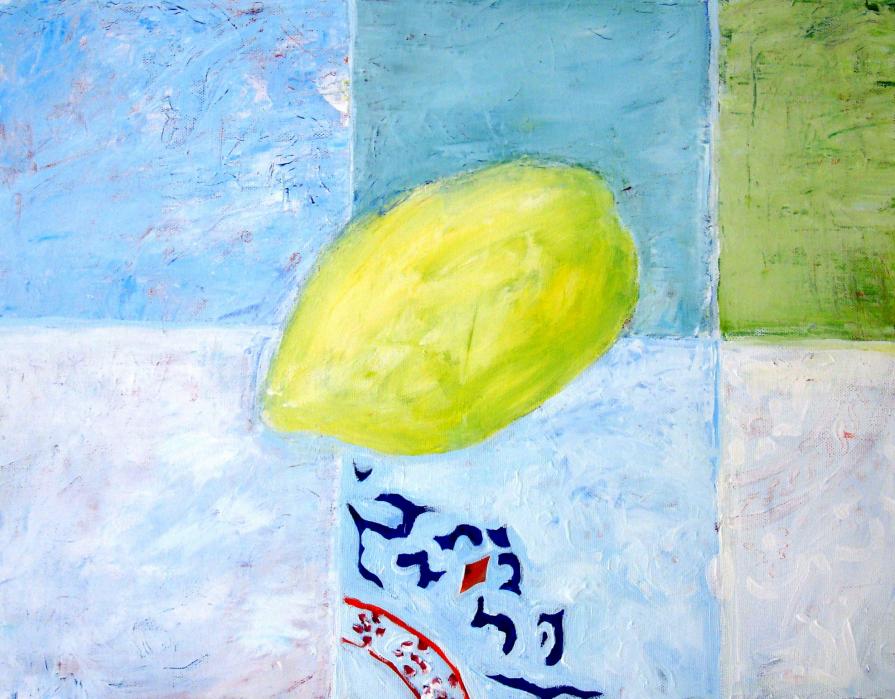 Lemon on Tiles
