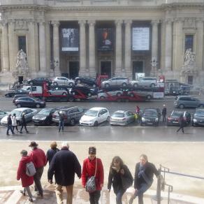 Trafic entre deux palais