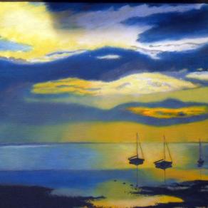 "SUNSET AFTER THE STORM"