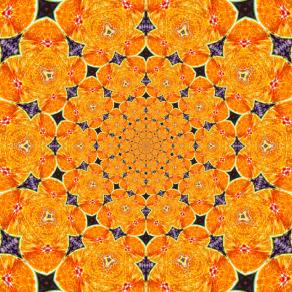 Orange Kaleidoscope