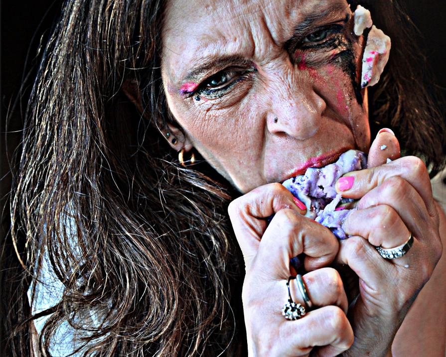 A second of fleshy satisfaction