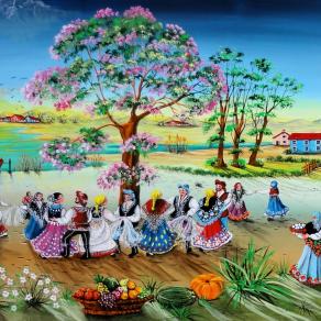 "La festa del raccolto" - "Harvest Festival"