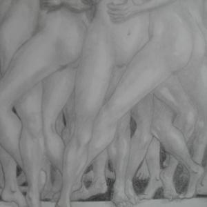 Piccolette lottanti - Al Concorso: Chi esce per prima? (particolare)