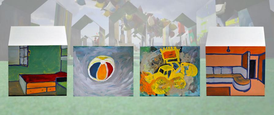 Casa-Pedina // Esterno-interno/interno-esterno