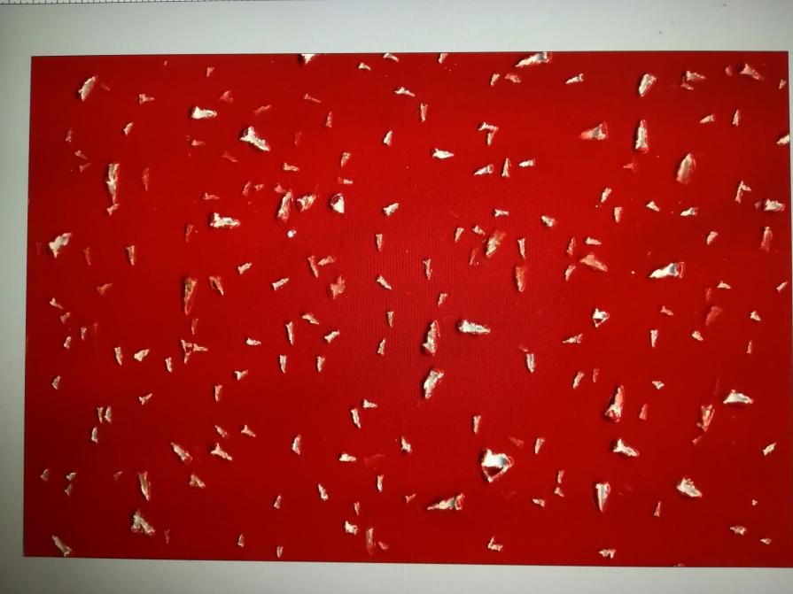 Solo di punta rossa. 