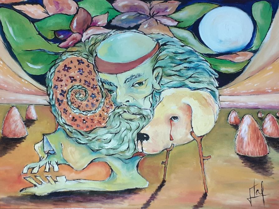 Il vecchio e il cane