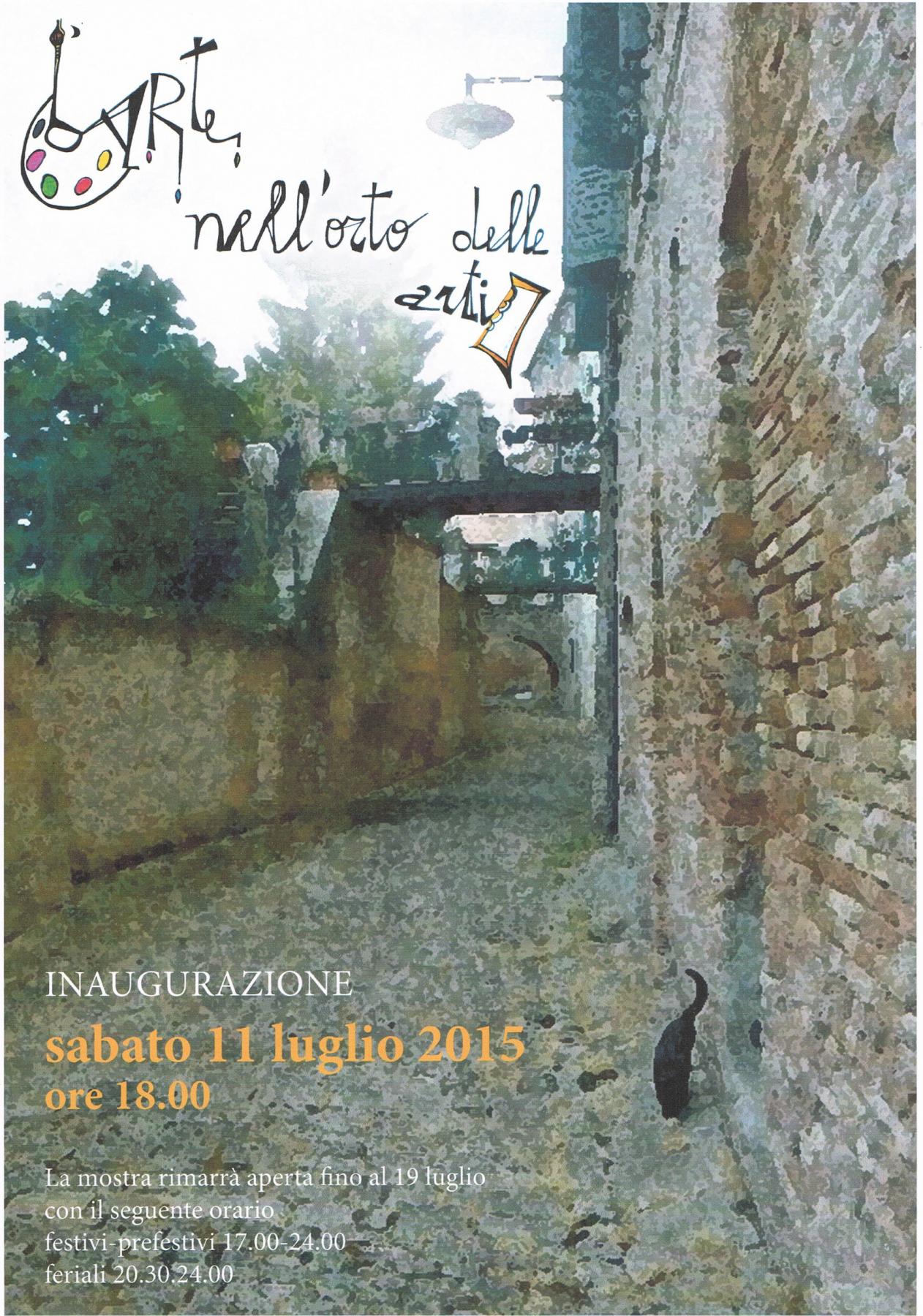 Maristella Angeli parteciperà alla Collettiva artistica “L’Arte nell’orto delle arti”