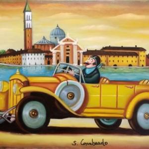 Nel mondo dei motori - opere di Salvo Lombardo in mostra al Parco Corolla a Milazzo