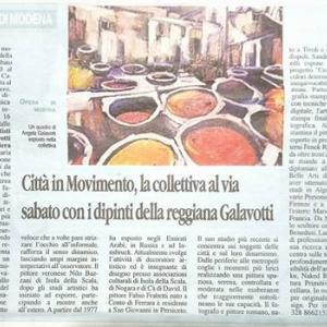 CITTà IN MOVIMENTO. 28 Gennaio 16 Febbraio a Modena