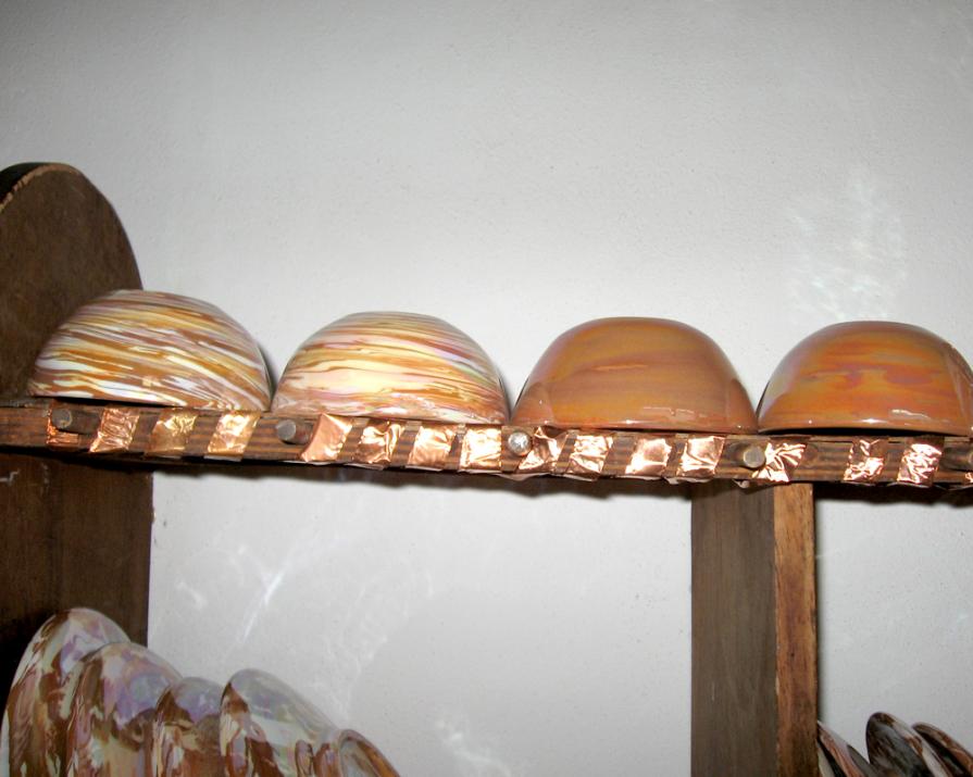 Scolapiatti (piatti lavati in famiglia) - Particolare