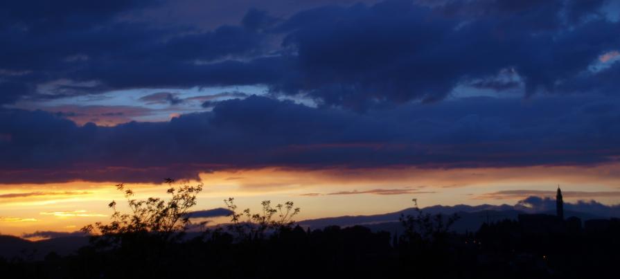 Tramonto al monte (ennesimo)