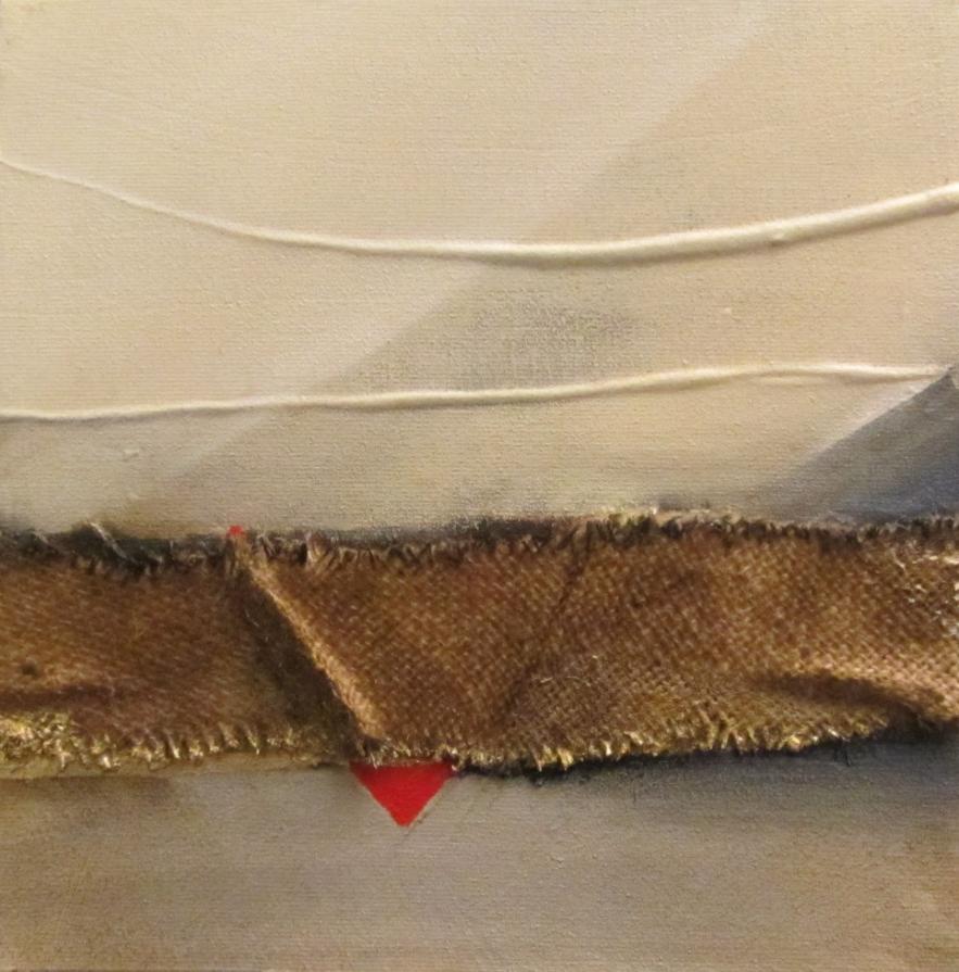 rosso e oro con iuta