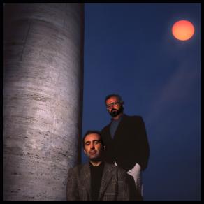 Michele Santoro, Giovanni Mantovani (Samarcanda 1987) - foto Augusto De Luca. 31