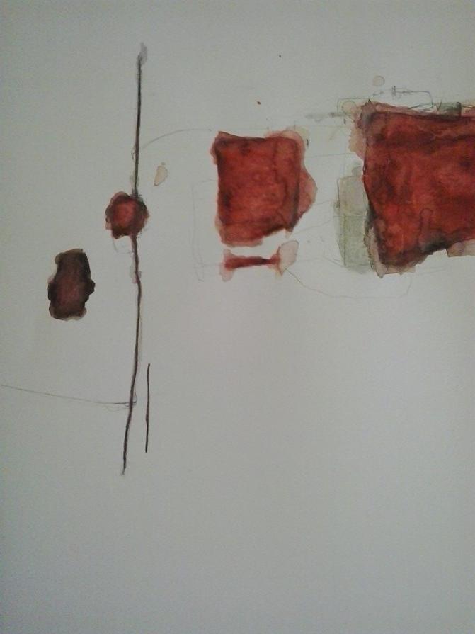 Lacerazioni in necrosi 3 - Tecnica mista su carta 2014