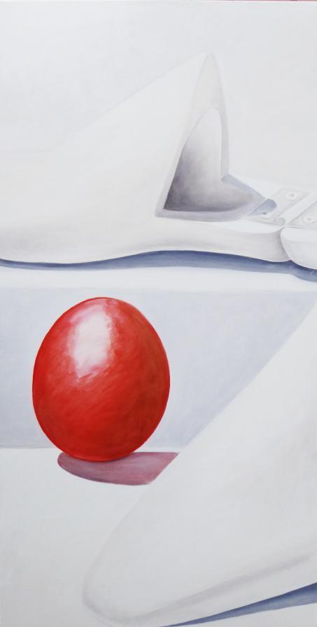 PASSO NONO: olio su tela 45x95 cm