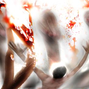 di nuovo un attaccoto da animali preistorici.