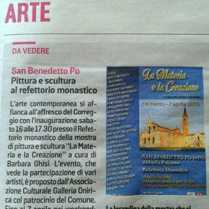 LA MATERIA E LA CREAZIONE