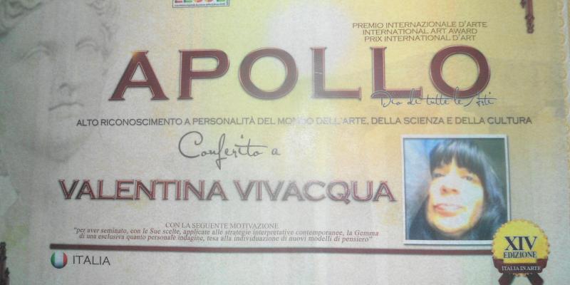 APOLLO AWARD APOLLO AWARD