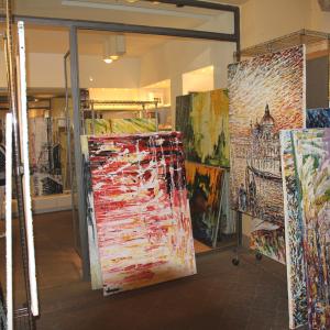 DOPPIO VERNISSAGE A CORTE ISOLANI (BOLOGNA)