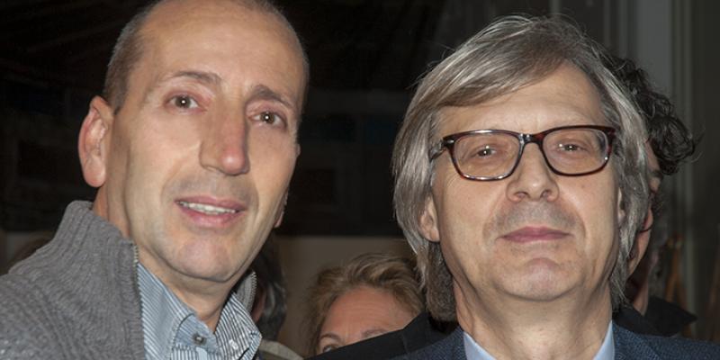 Sandro Frinolli Puzzilli espone alla Biennale d'Arte di Palermo