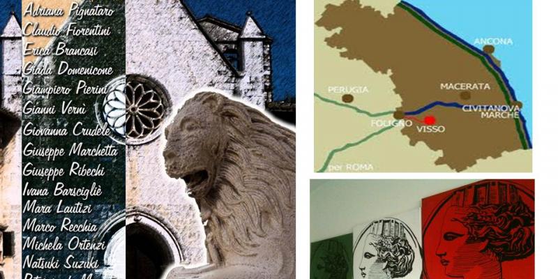 Mostra permantente di artisti nel centro di Visso