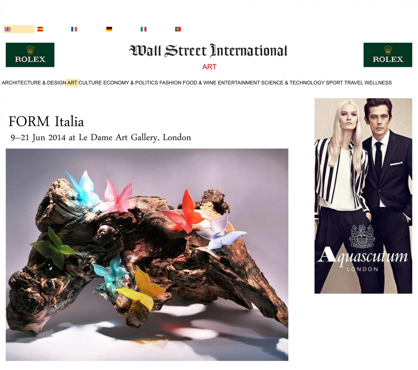 “FORM Italia” Exhibition 