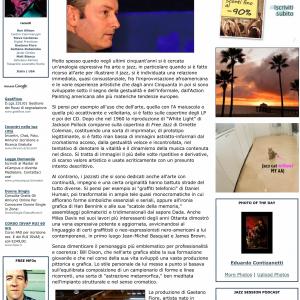 Quando arte e jazz s'incontrano: Gaetano Fiore Quando arte e jazz s'incontrano: Gaetano Fiore