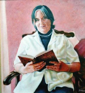 La lettura(ritratto di Anna)