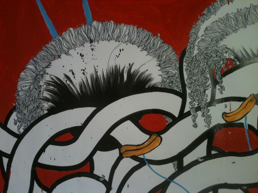 Live Painting in Old Jaffa Port, Tel Aviv